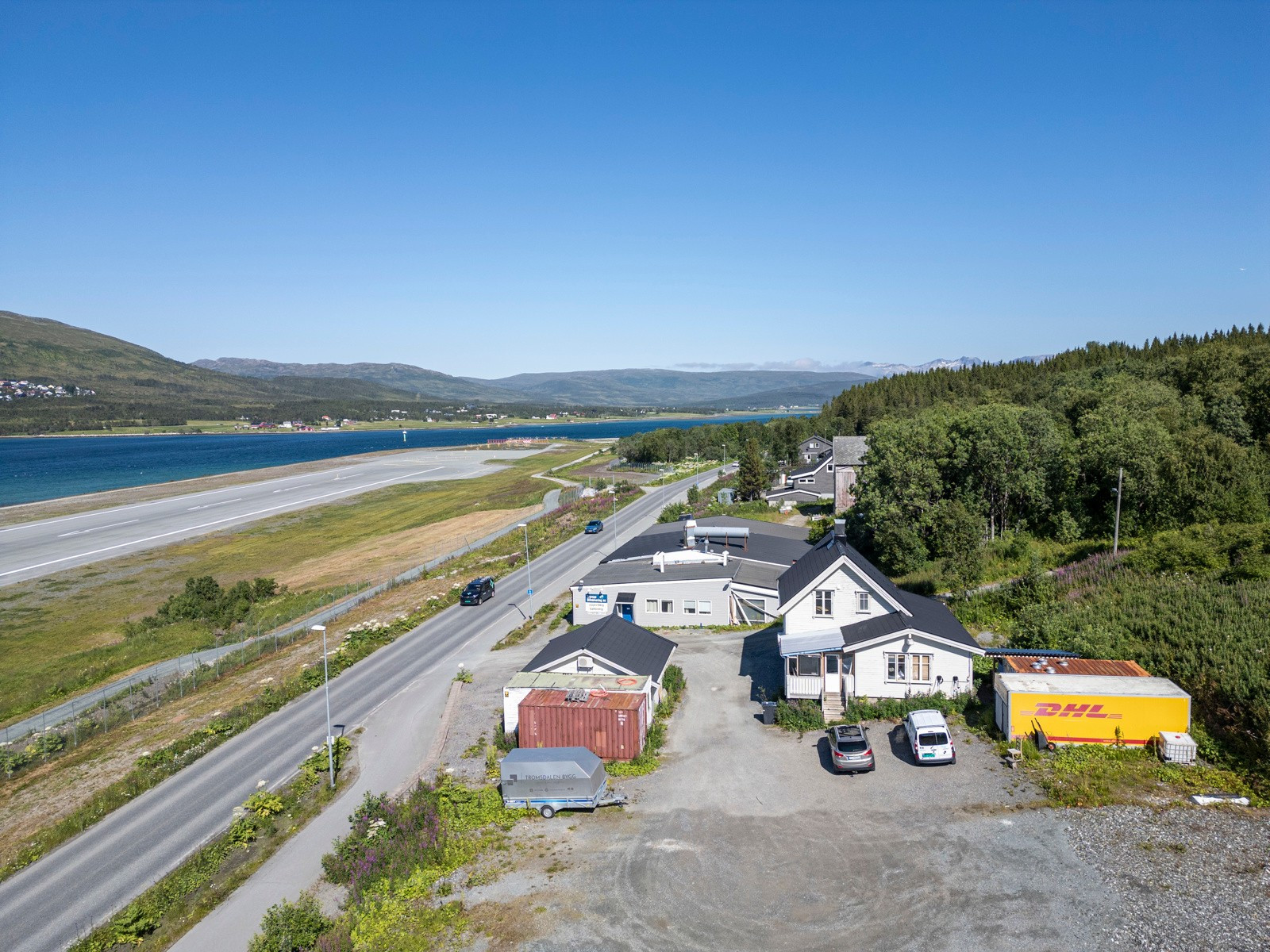 Stor eiendom i nærhet til Langnes og Nordøya.