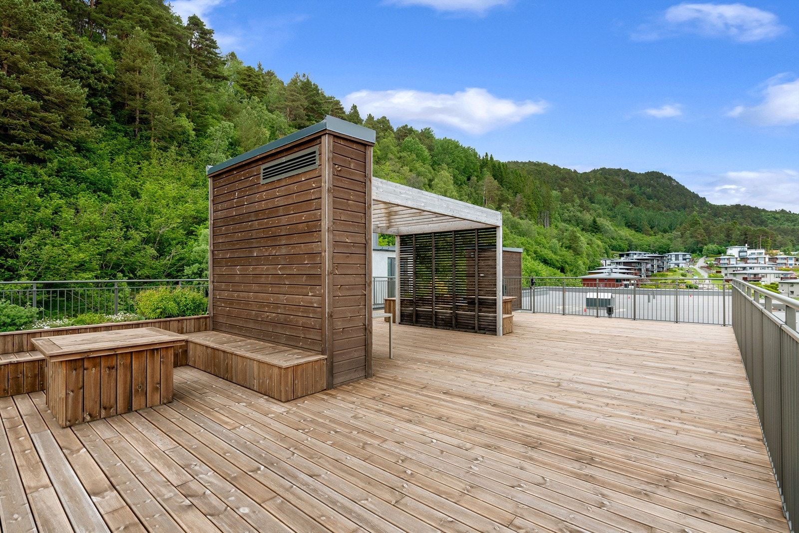 Pent tillaget hygge i godvær Galleribilde