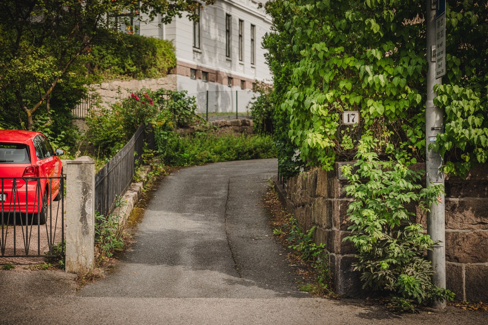 Murvilla fra 1903 tegnet av den annerkjente arkitekten Kristen Tobias Rivertz. Galleribilde