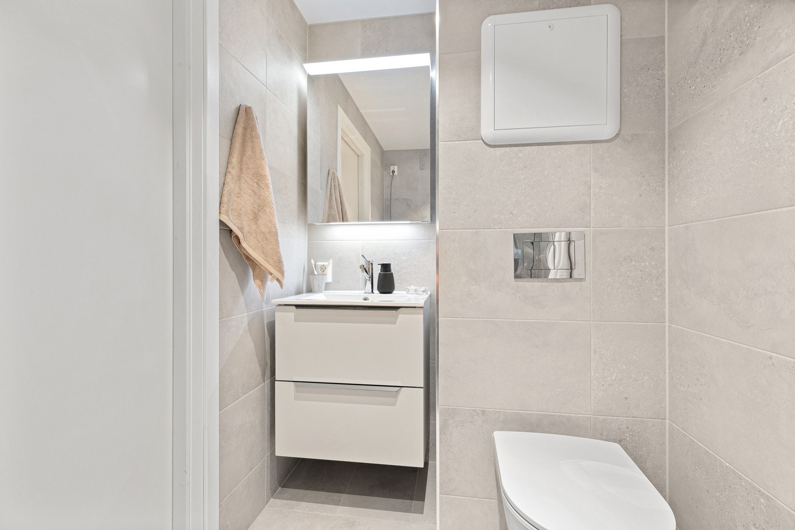 Opplegg og plass til vaskemaskin Galleribilde