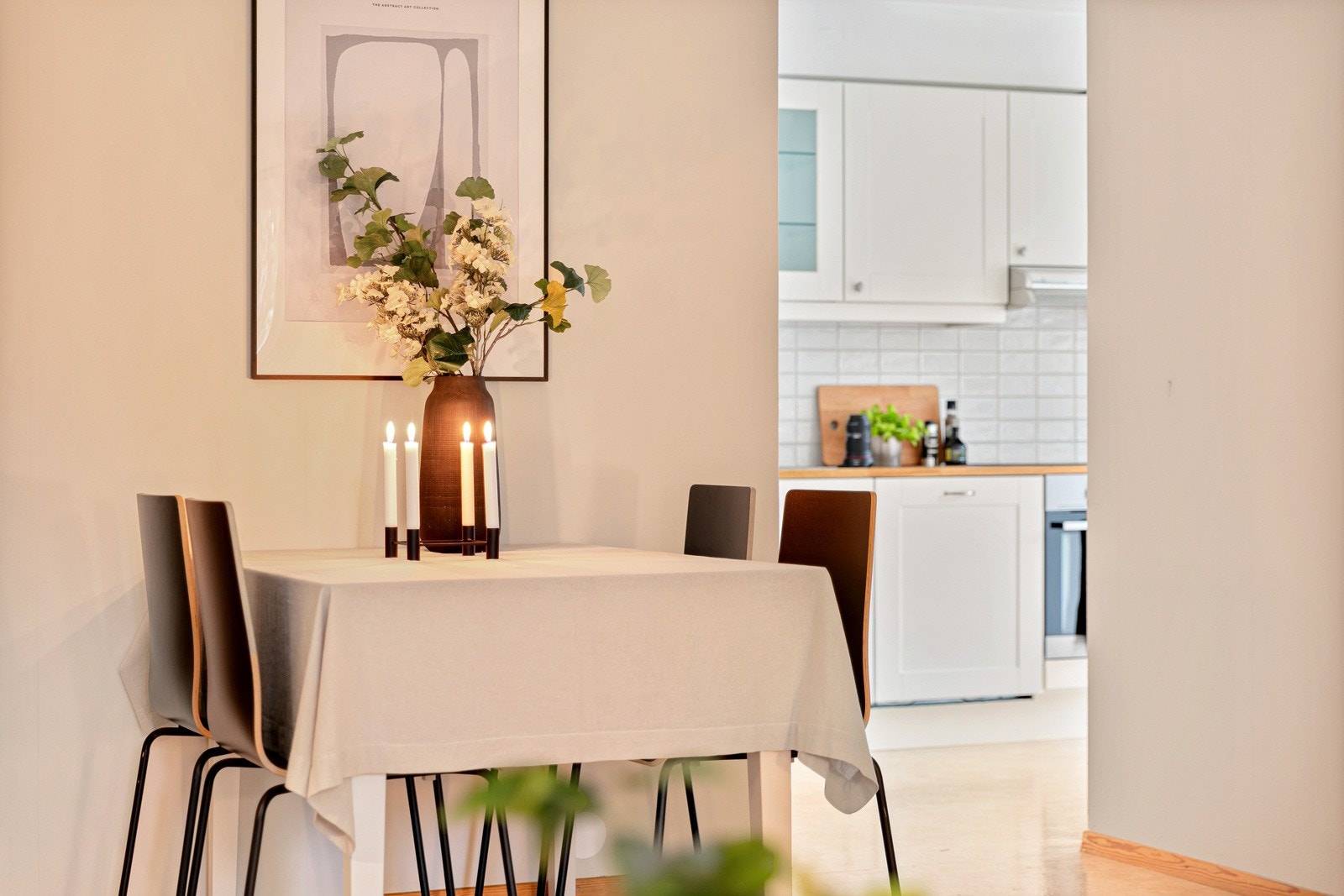 Stue/spisestue Galleribilde