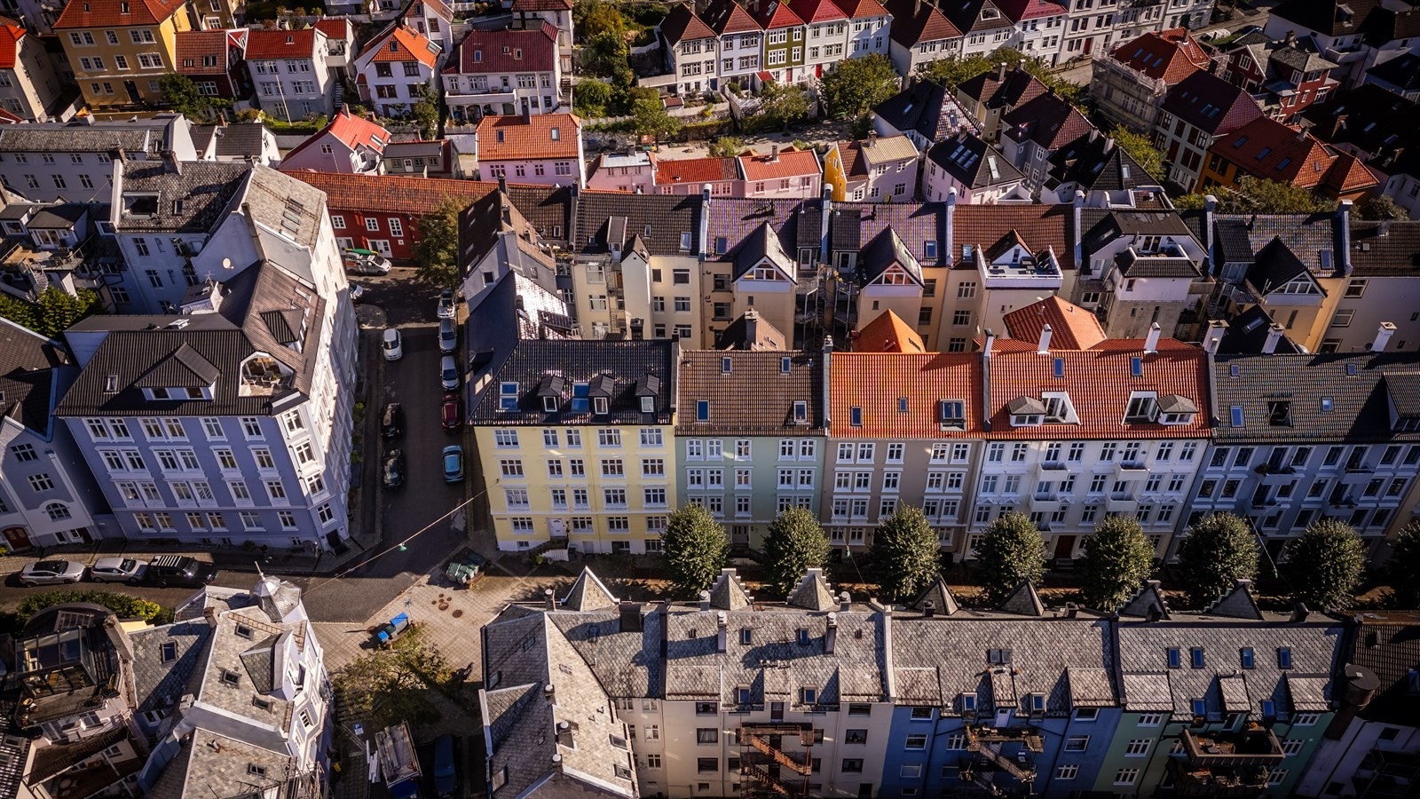 Fra leiligheten er det en kort spasertur til Fjellveien og populære turterreng i Byfjellene. Galleribilde