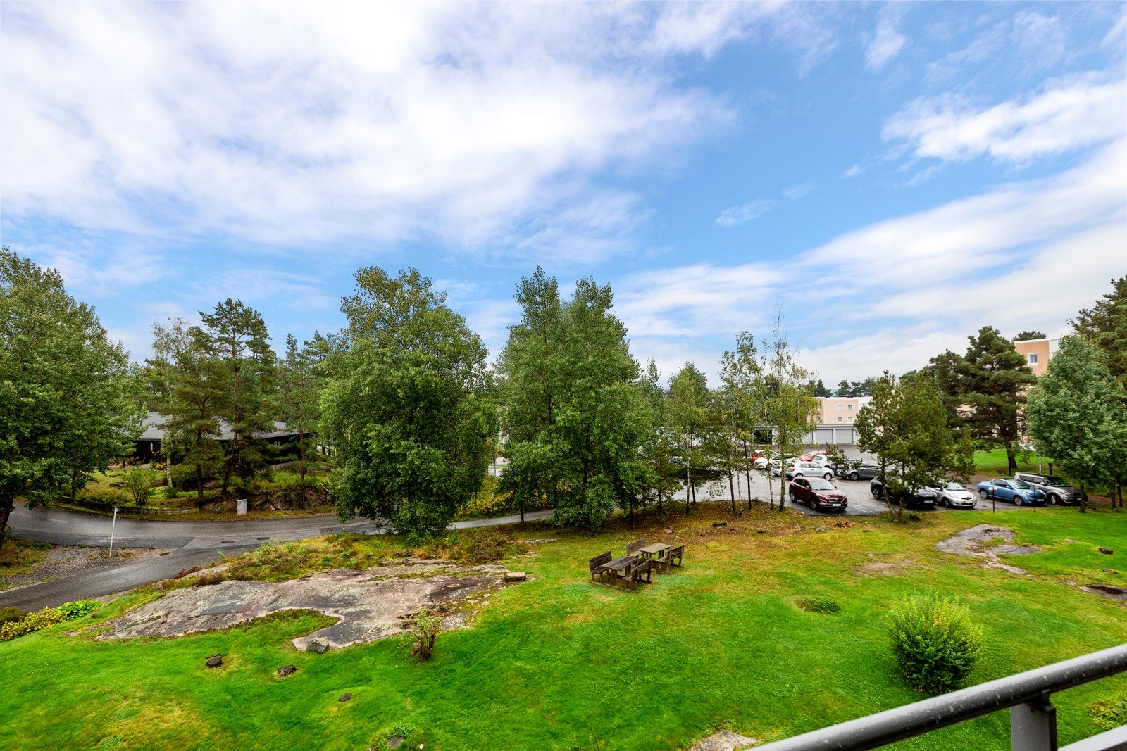 Utsikt fra veranda Galleribilde