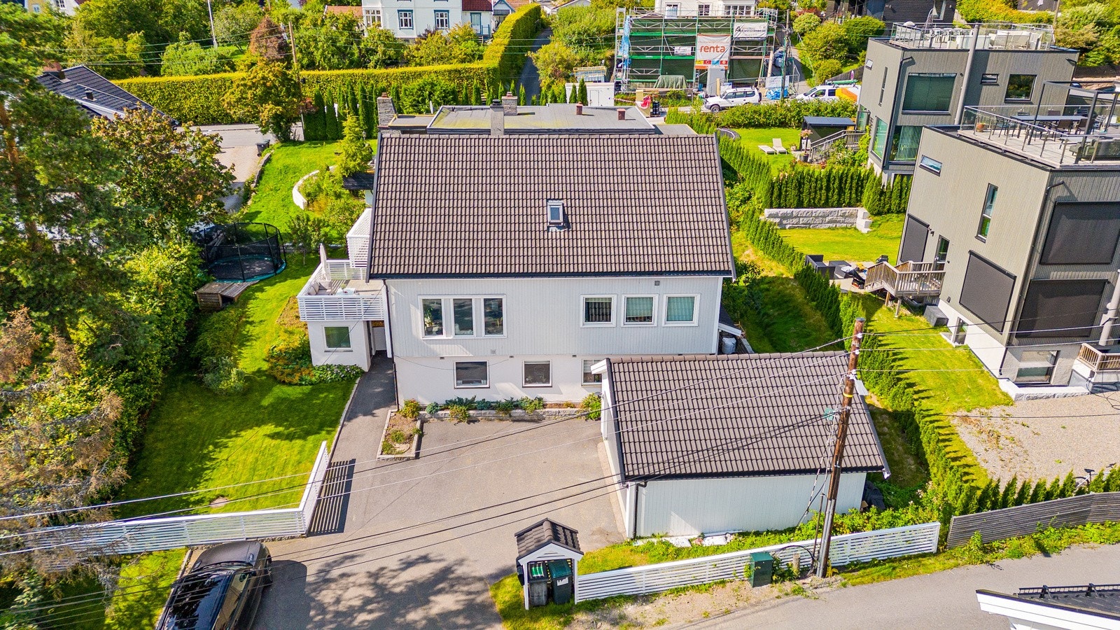 Dronefoto Galleribilde