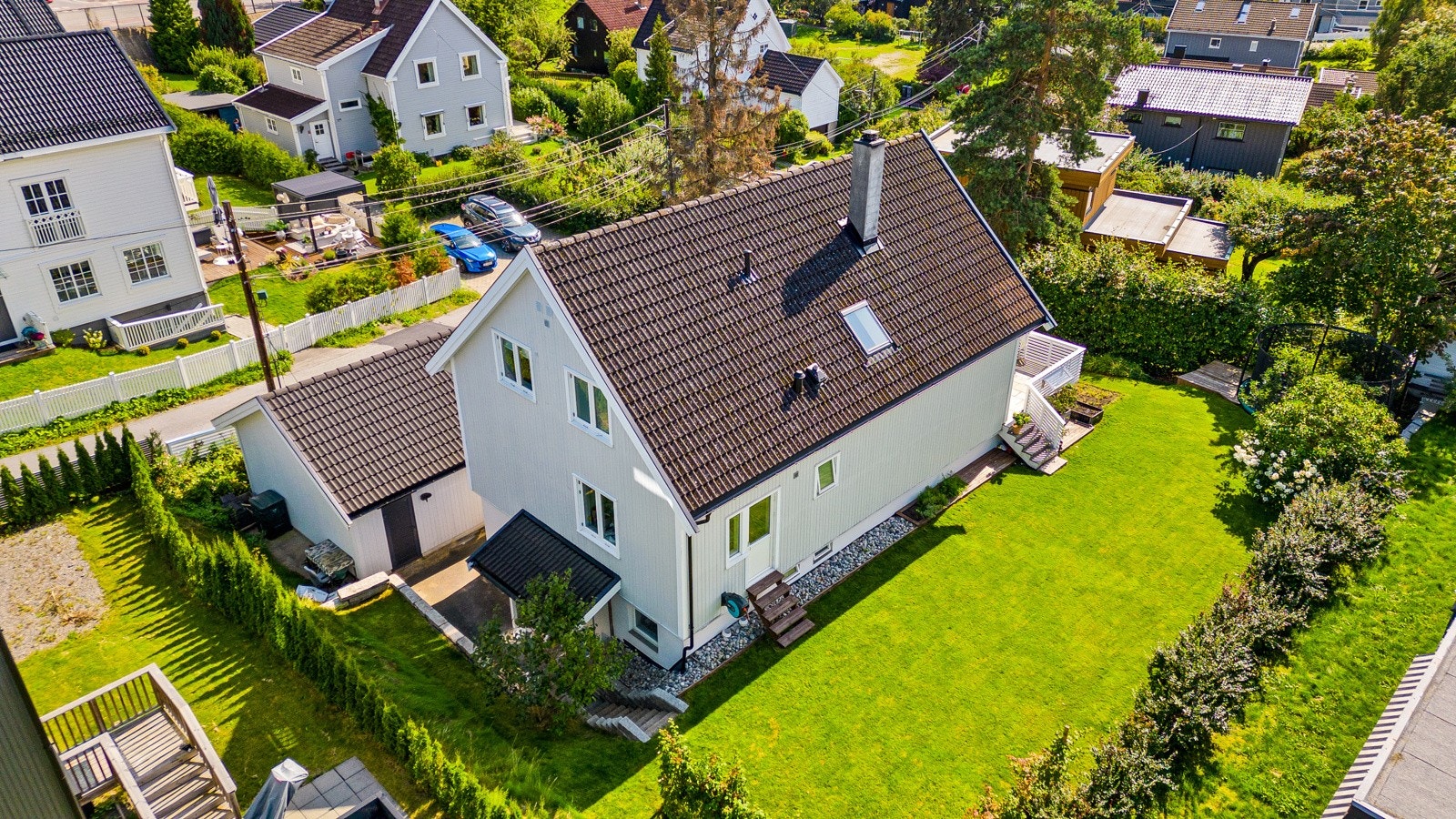 Dronefoto Galleribilde