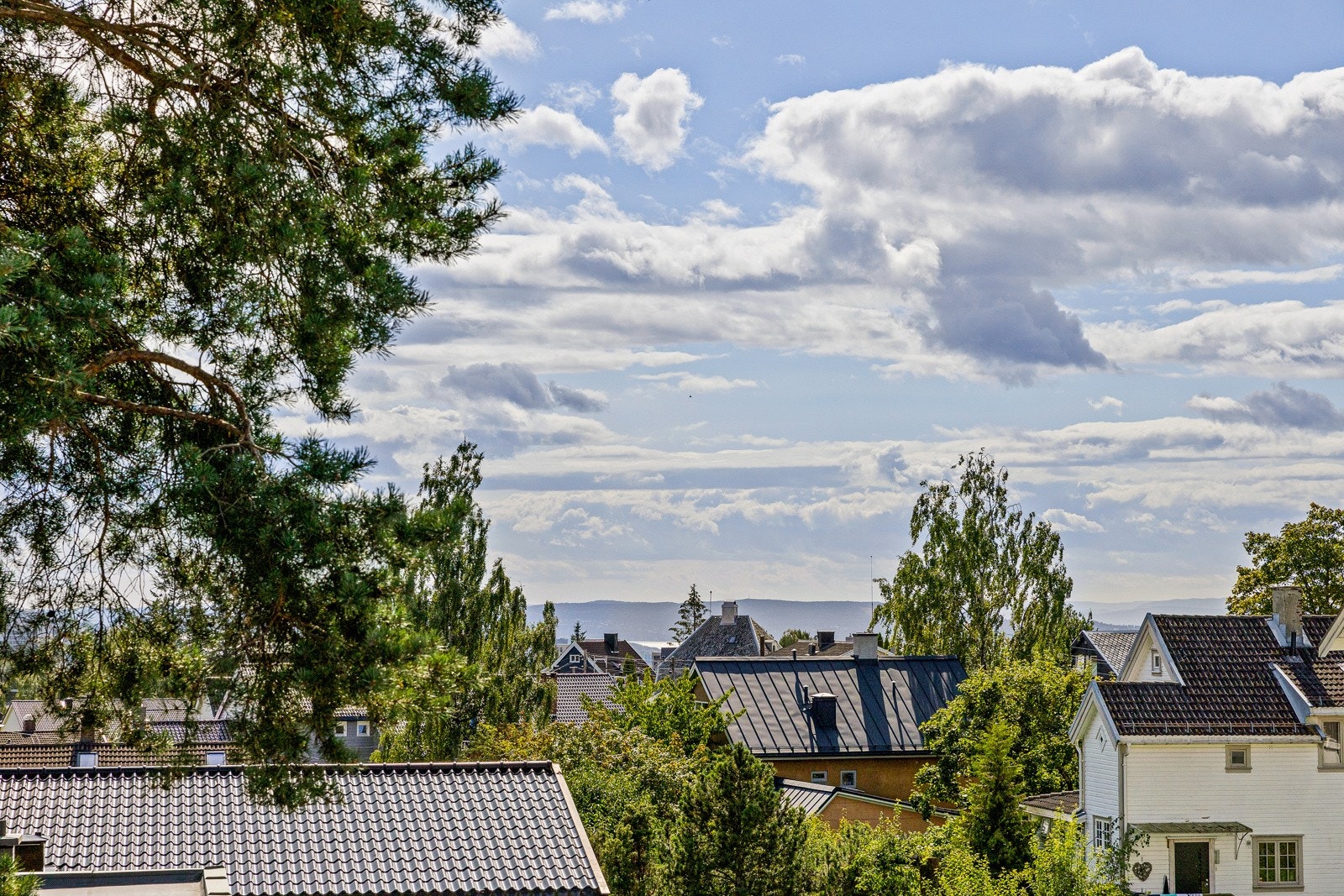 Utsikt fra balkongen. Galleribilde