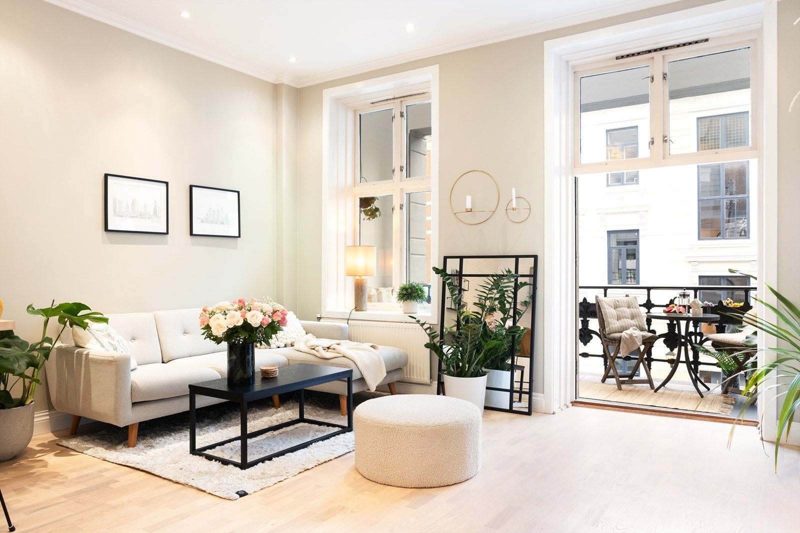 Lekker 2-roms med stor balkong Galleribilde