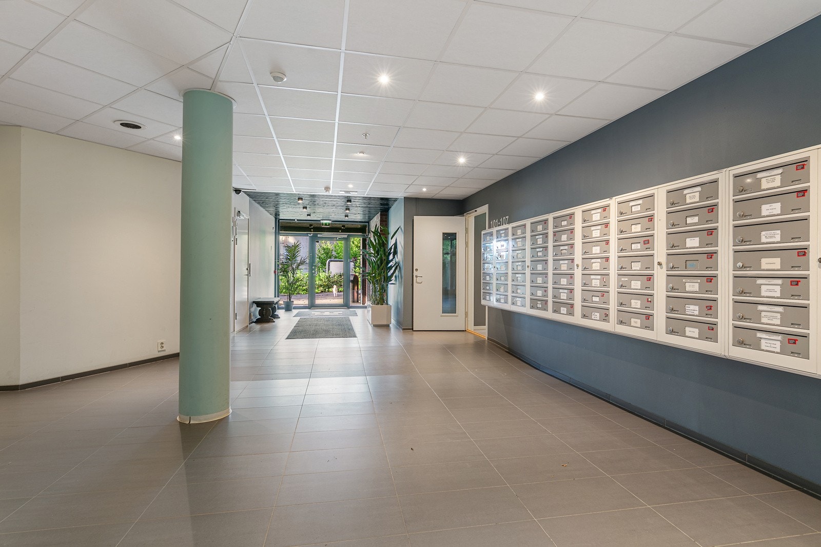 Felles inngangsparti Galleribilde