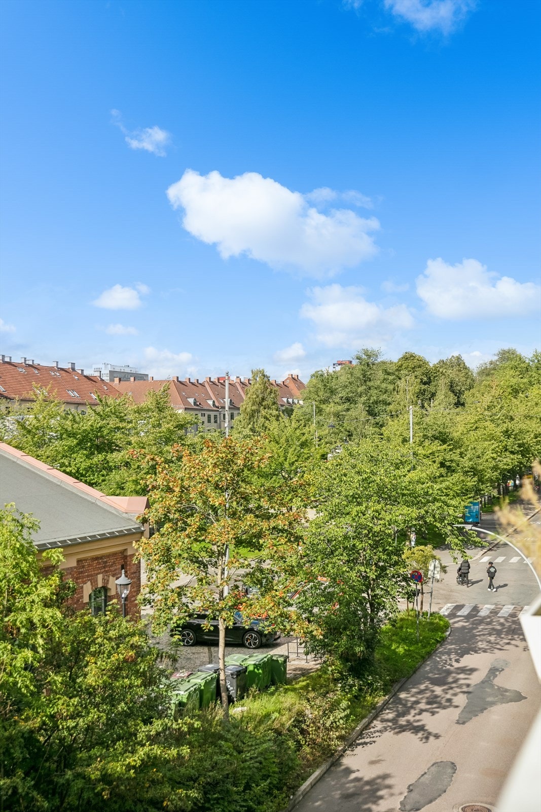 Fra leiligheten har man nydelig utsikt Galleribilde