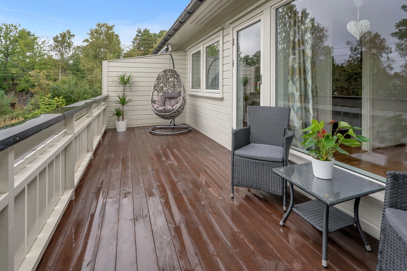 Veranda i god størrelse med ettermiddagssol! Galleribilde
