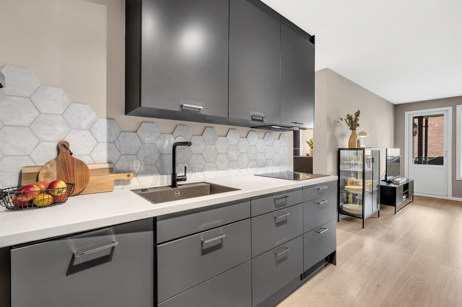 Kjøkken har fått tilstandsgrad 1 av takstmann. Galleribilde