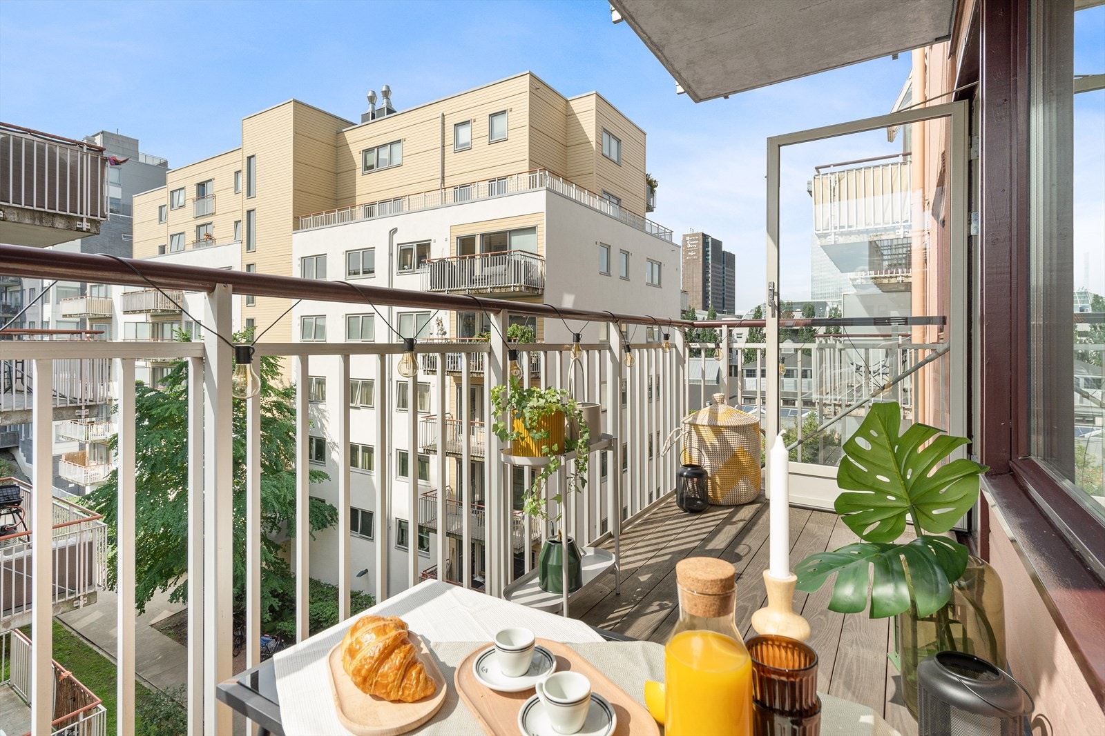 Her sitter du i rolige og hyggelige omgivelser Galleribilde