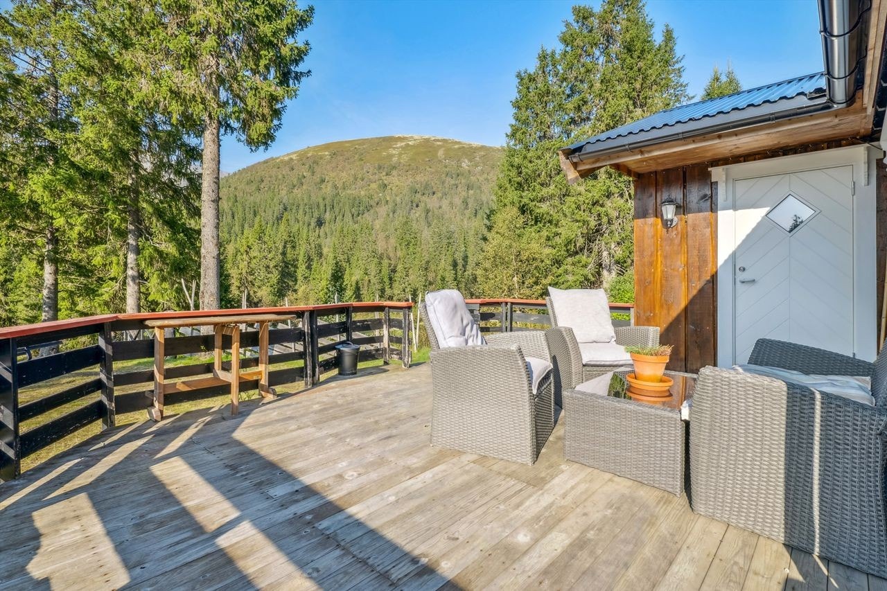 Koselig og solrikt uteområde Galleribilde