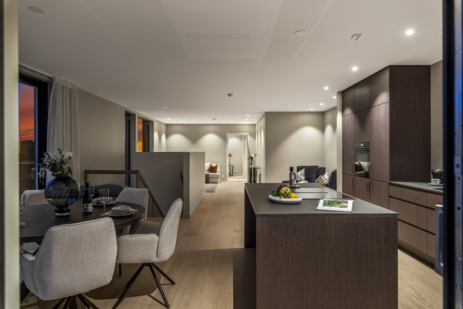 Det er vannbåren varme i hele huset. Galleribilde