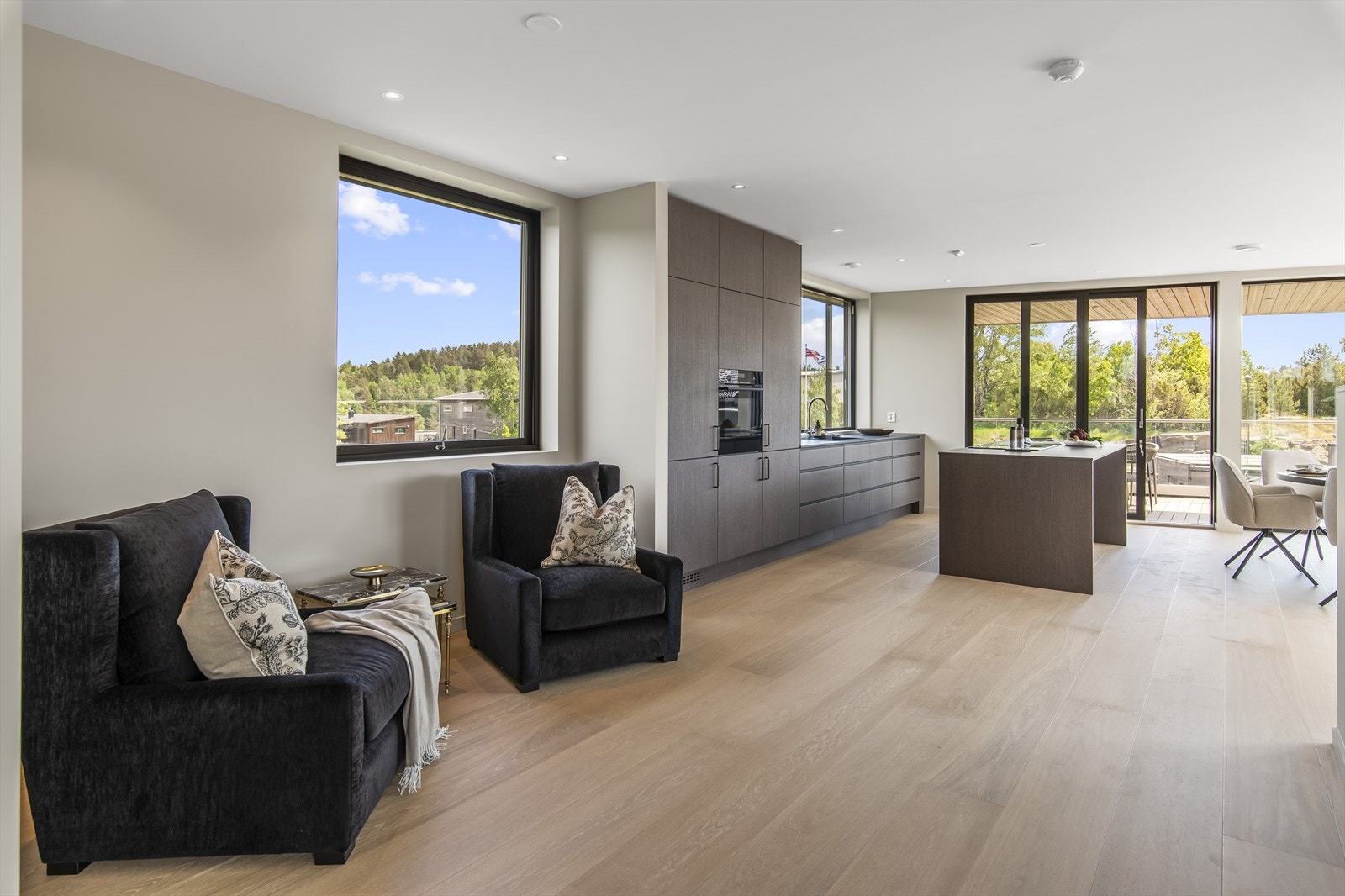 Her har man flere innredningsmuligheter og god plass til hele storfamilien. Galleribilde