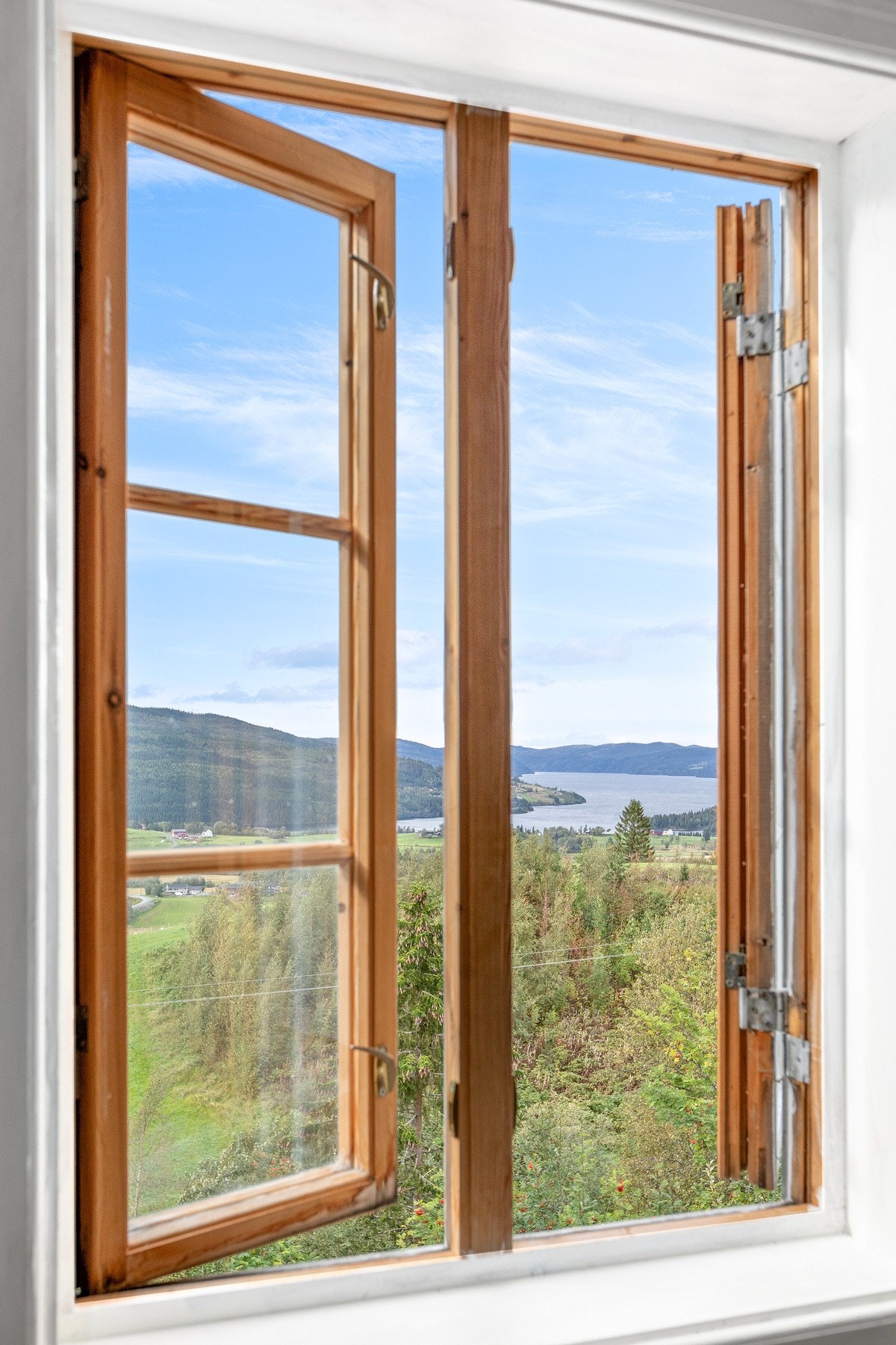 Utsiktsbilde fra det største soverommet. Galleribilde