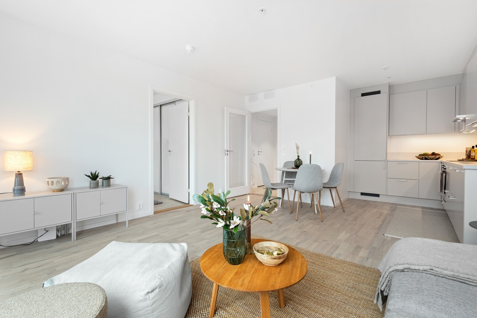 Leiligheten ligger i 5. etasje. Galleribilde