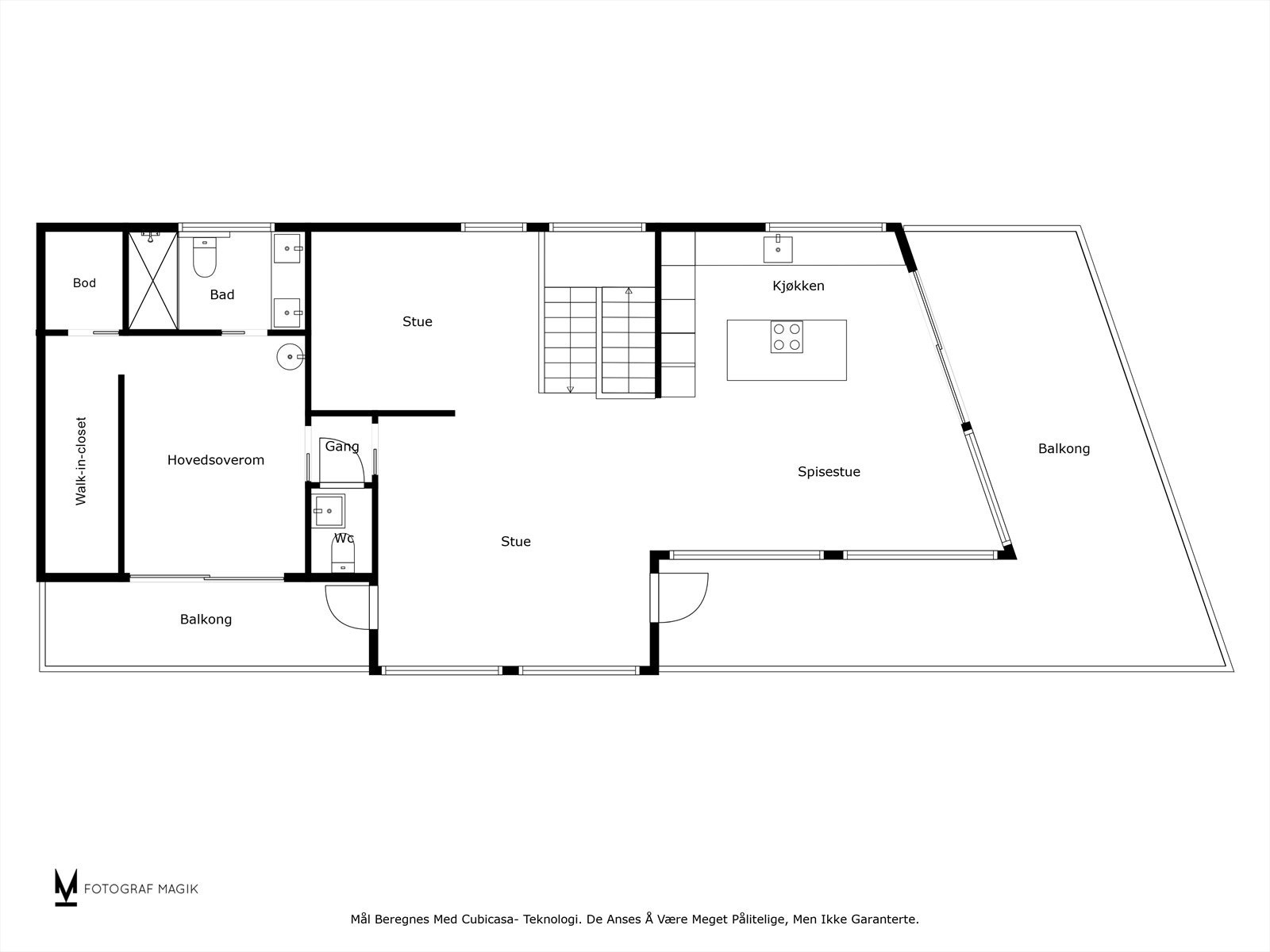Plantegning 2. etg. Galleribilde