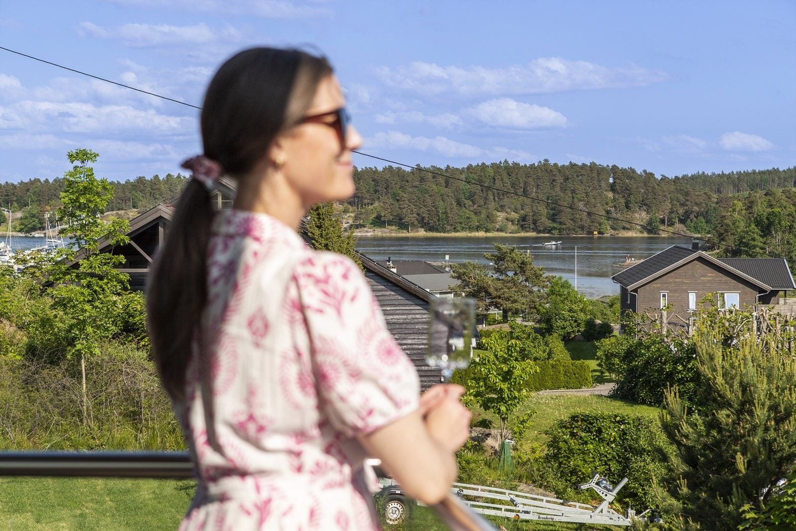 Her kan man nyte all slags vær med utsyn til idylliske og naturskjønne omgivelser! Galleribilde