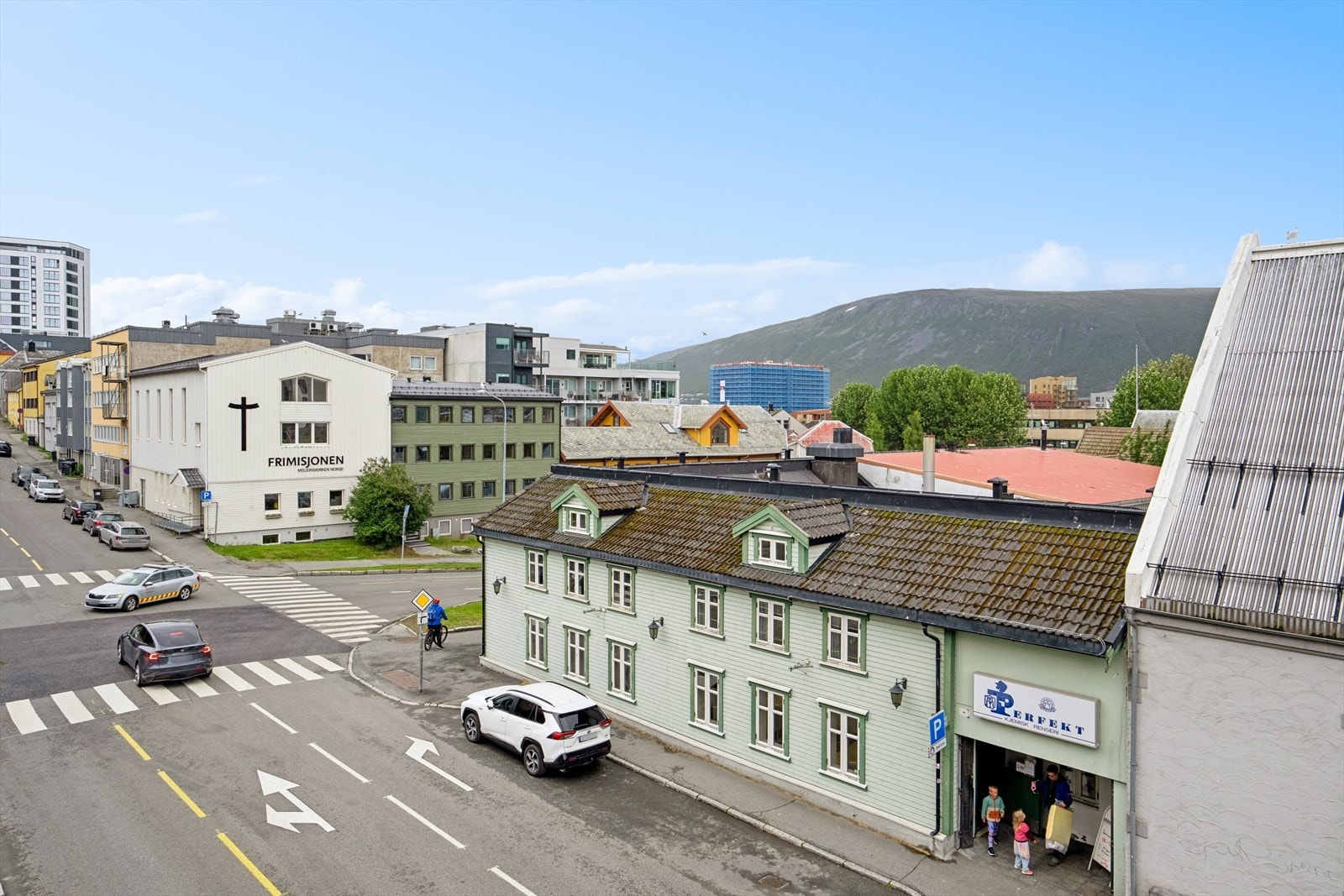 Utsikt fra en av leilighetene Galleribilde