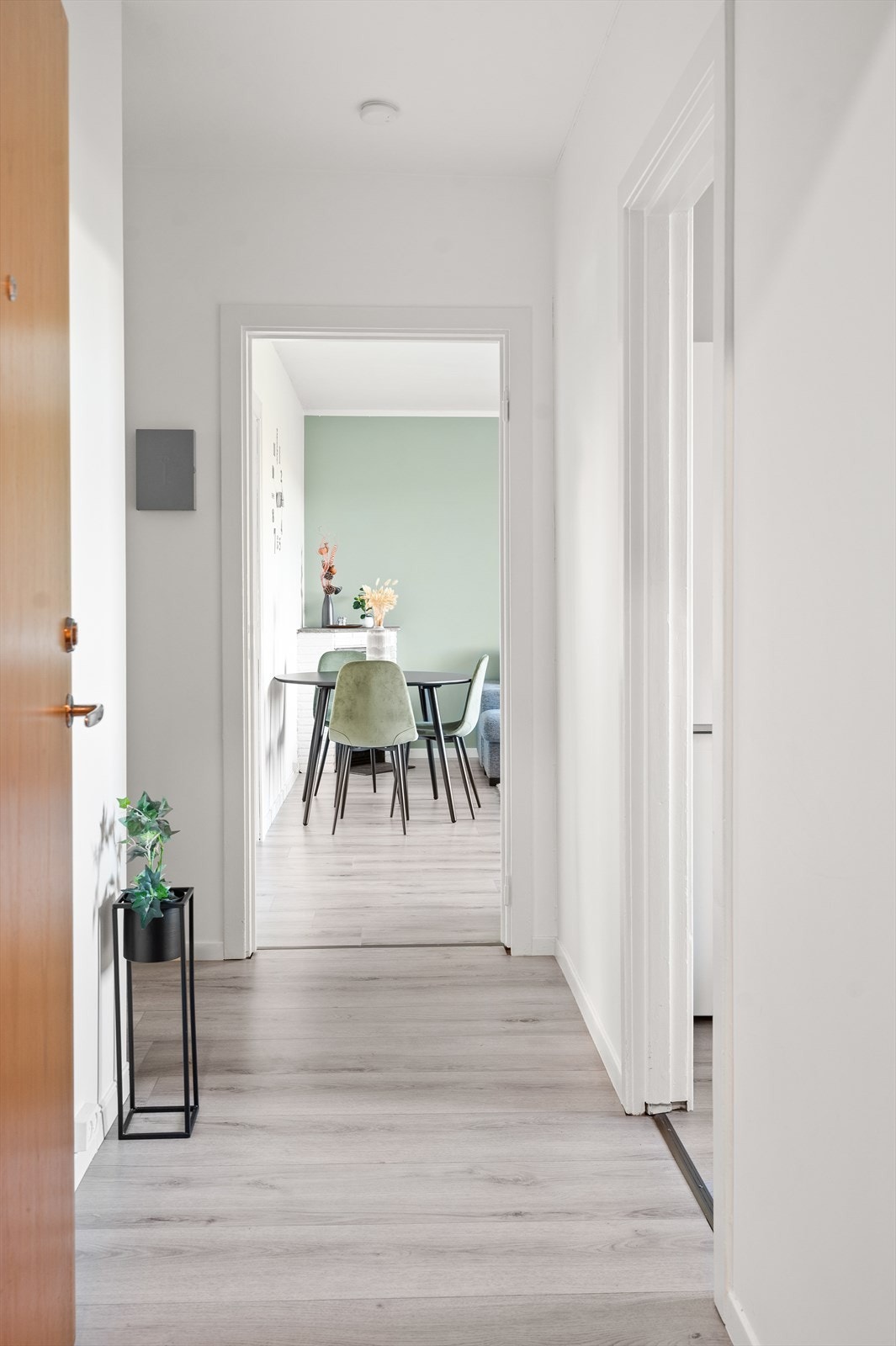 Videre adkomst til bad, kjøkken og stue. Galleribilde