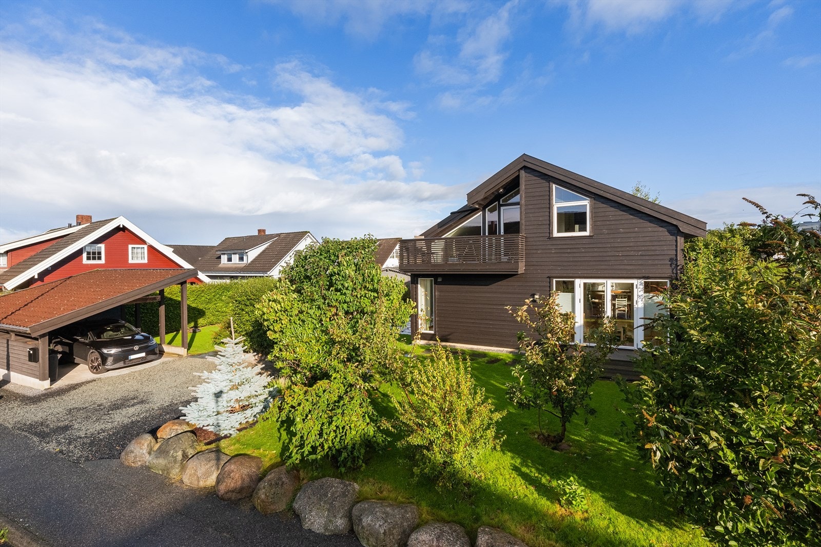 Etablert og ettertraktet boligområde på Madlamark. Galleribilde