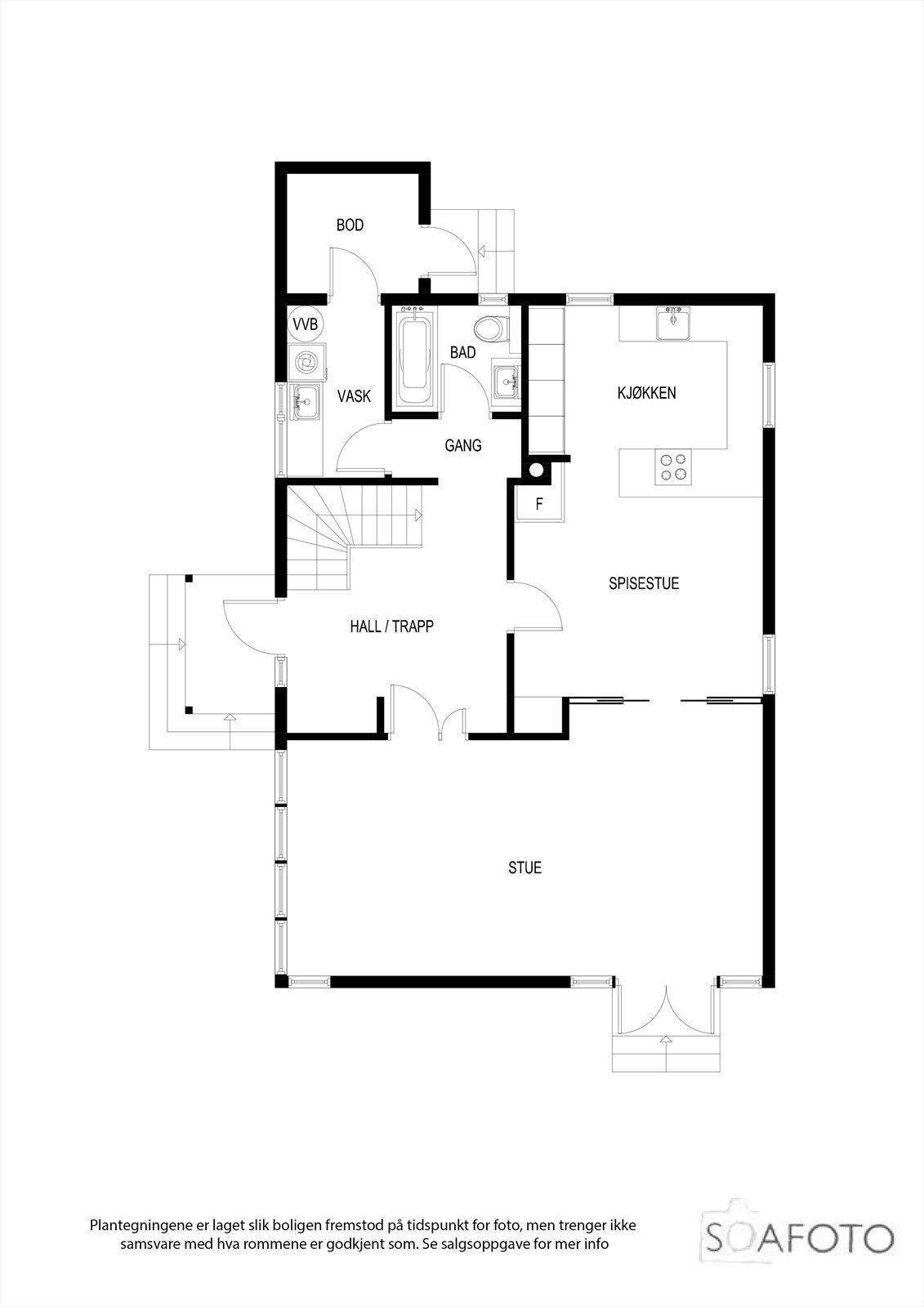 skjalgsbakken 16 Etg1 2D Galleribilde
