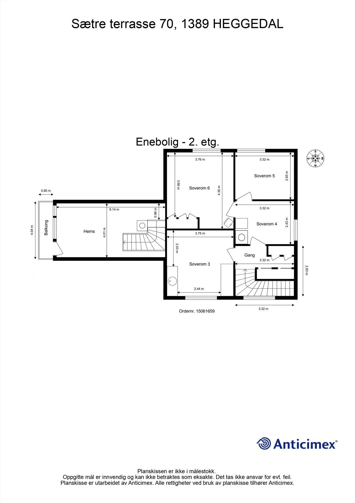 Plantegning 2. etasje. Galleribilde