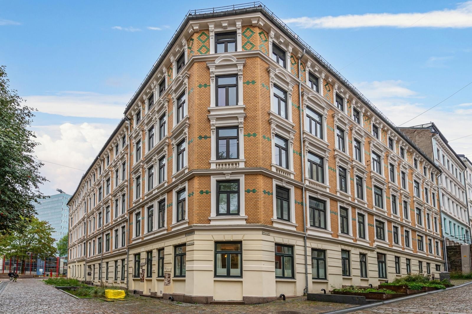Flott, godt vedlikeholdt bygård Galleribilde