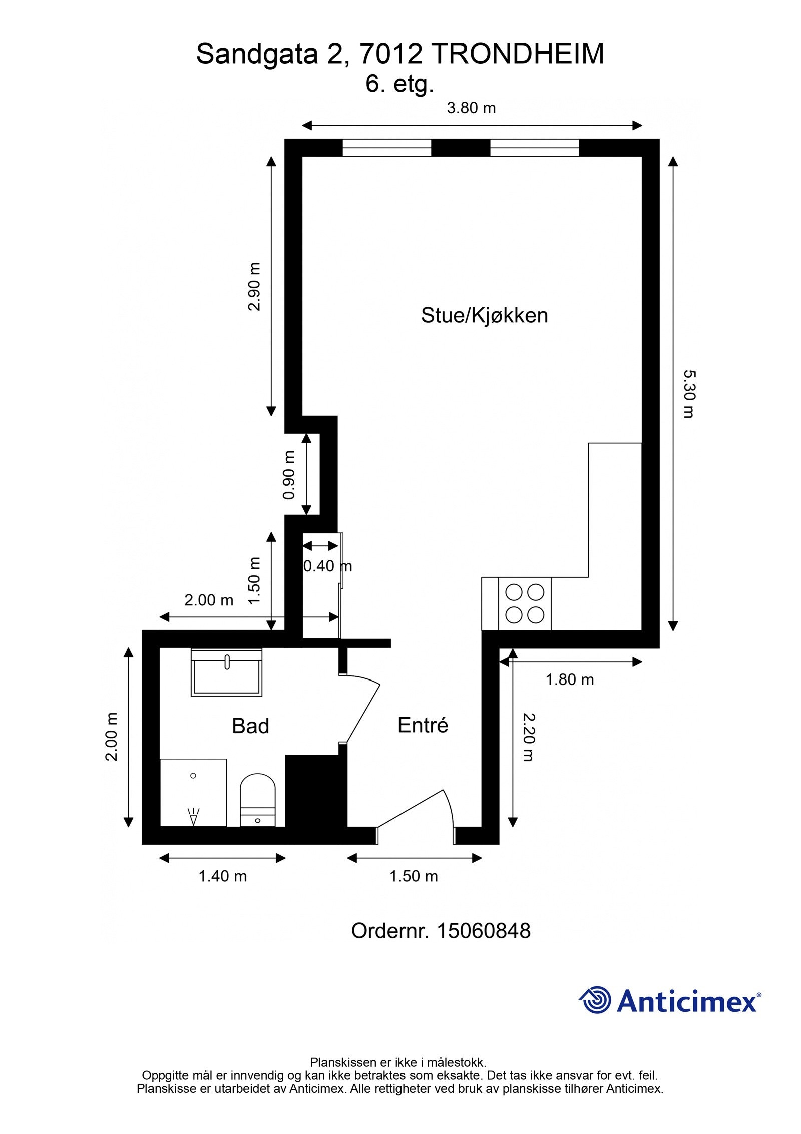 Plantegning. Galleribilde