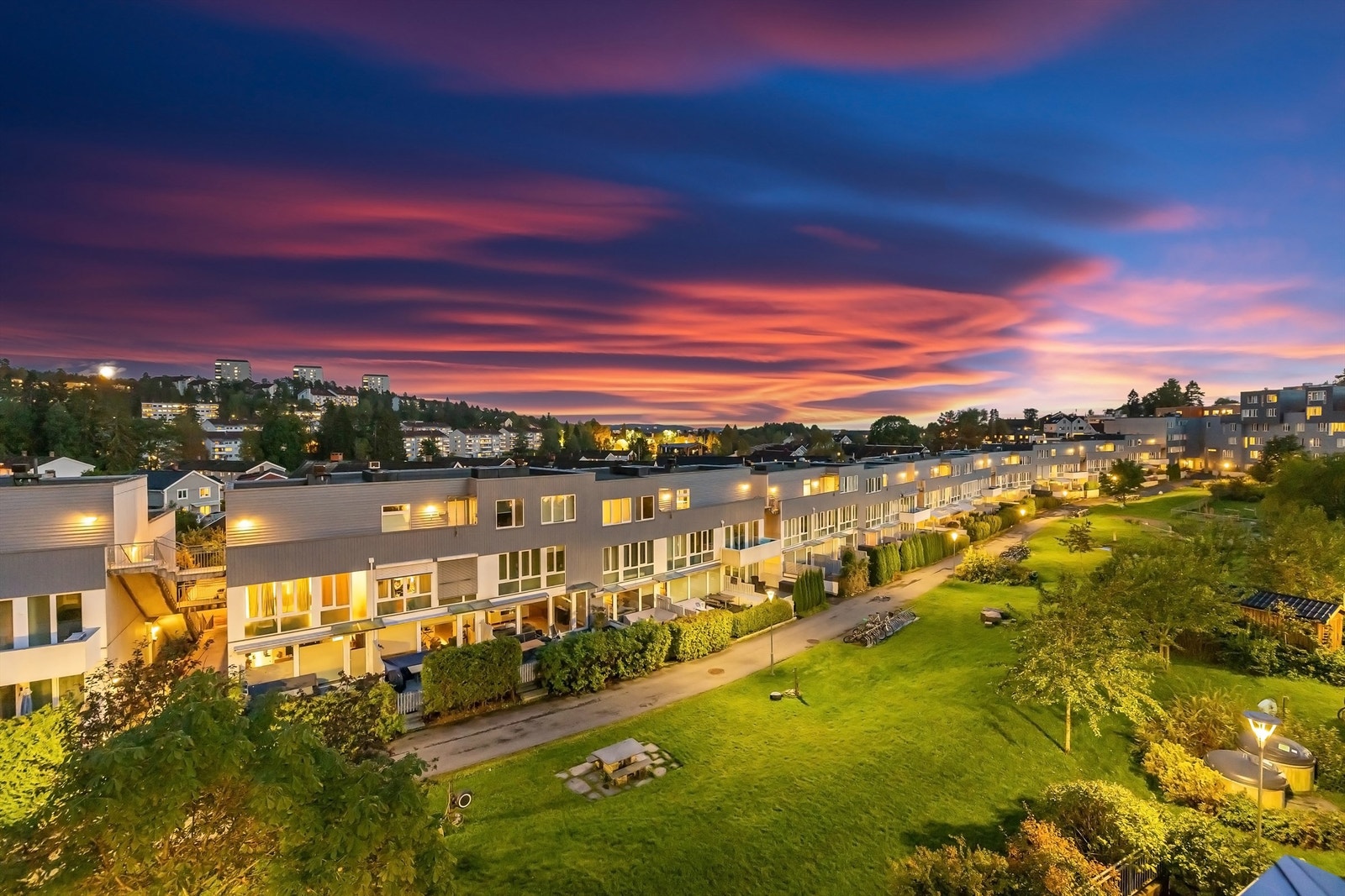 Dyrehold er tillatt så lenge det ikke er til sjenanse for andre beboere. Galleribilde