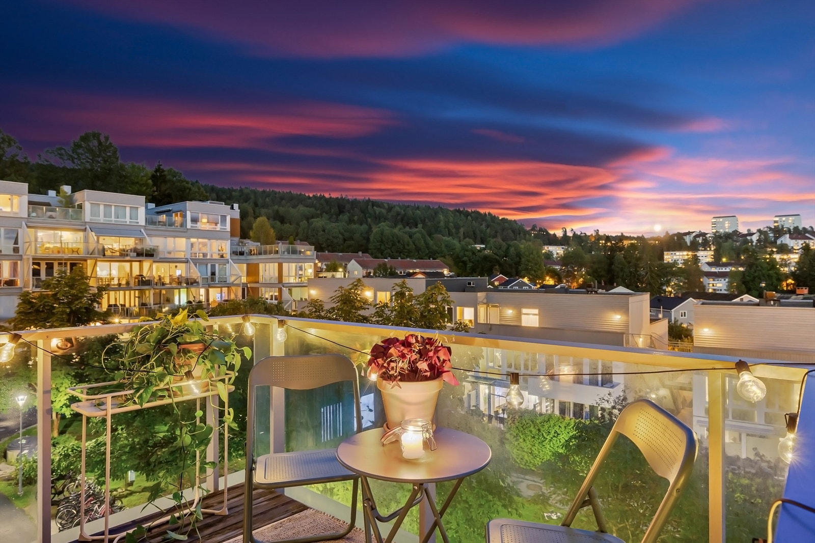 Boligen blir varmet opp elektrisk. Galleribilde