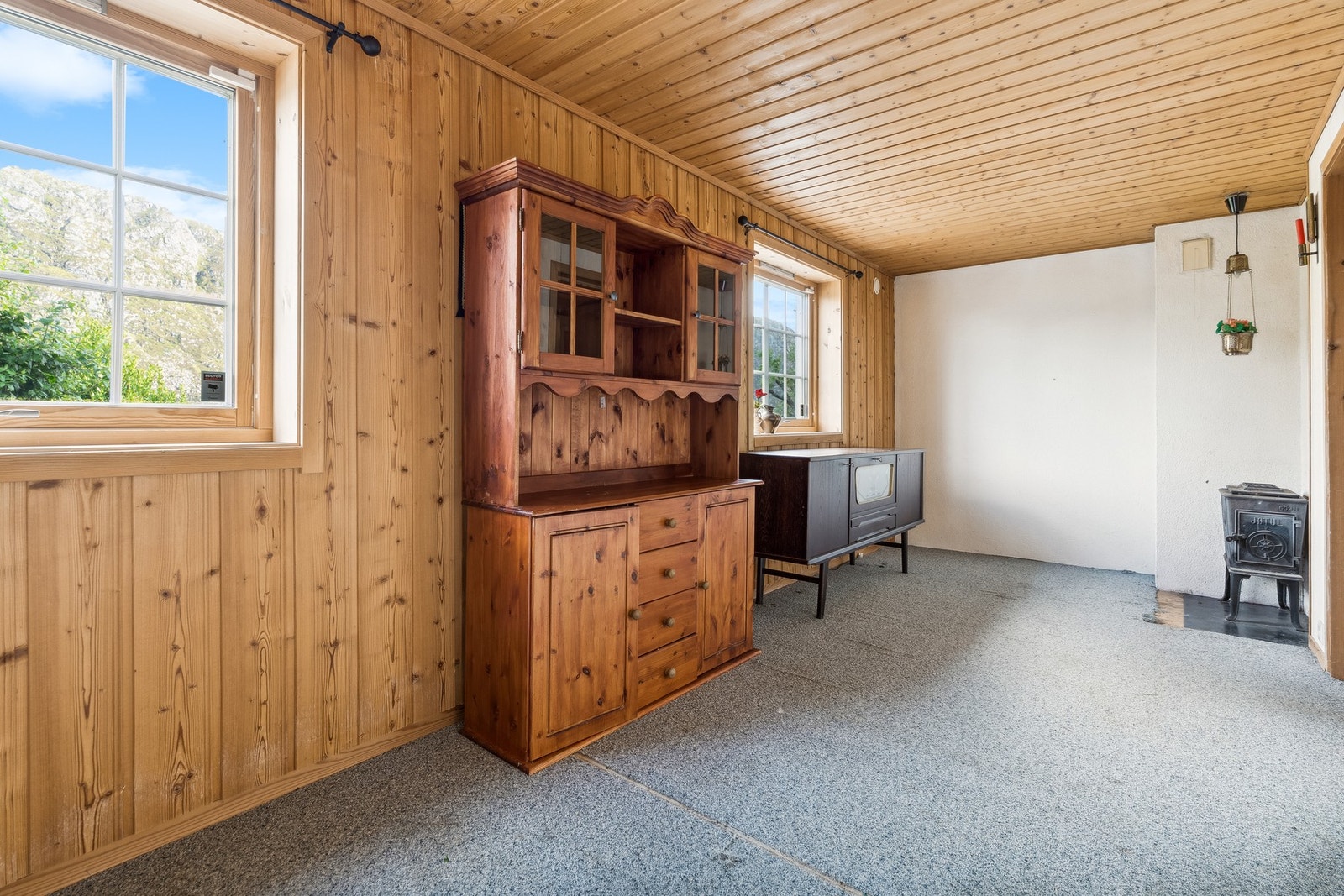 Stue i underetasjen. Galleribilde