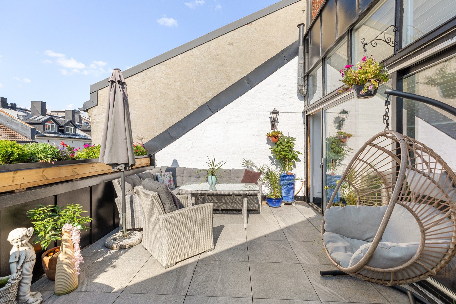 Felles takterrasse Galleribilde