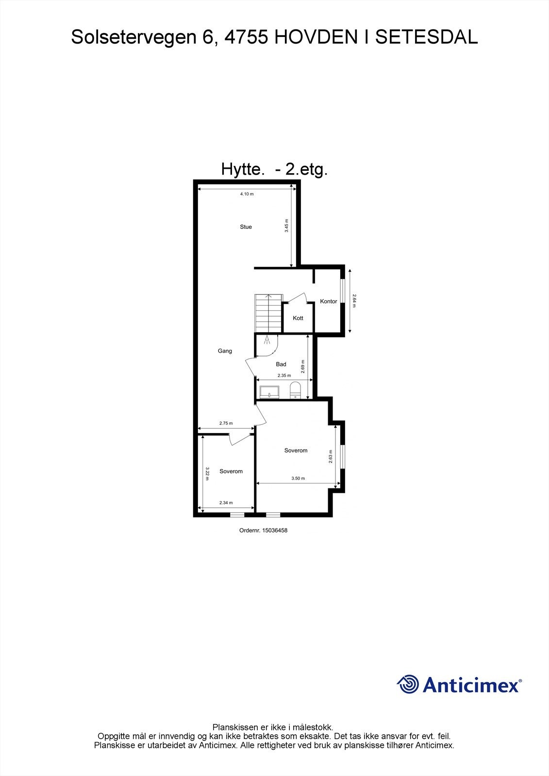 Plantegning 1 etasje Galleribilde