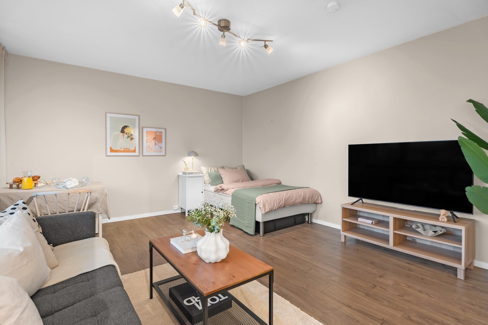 Det kan enkelt lages en alkove om man har behov for det. Galleribilde