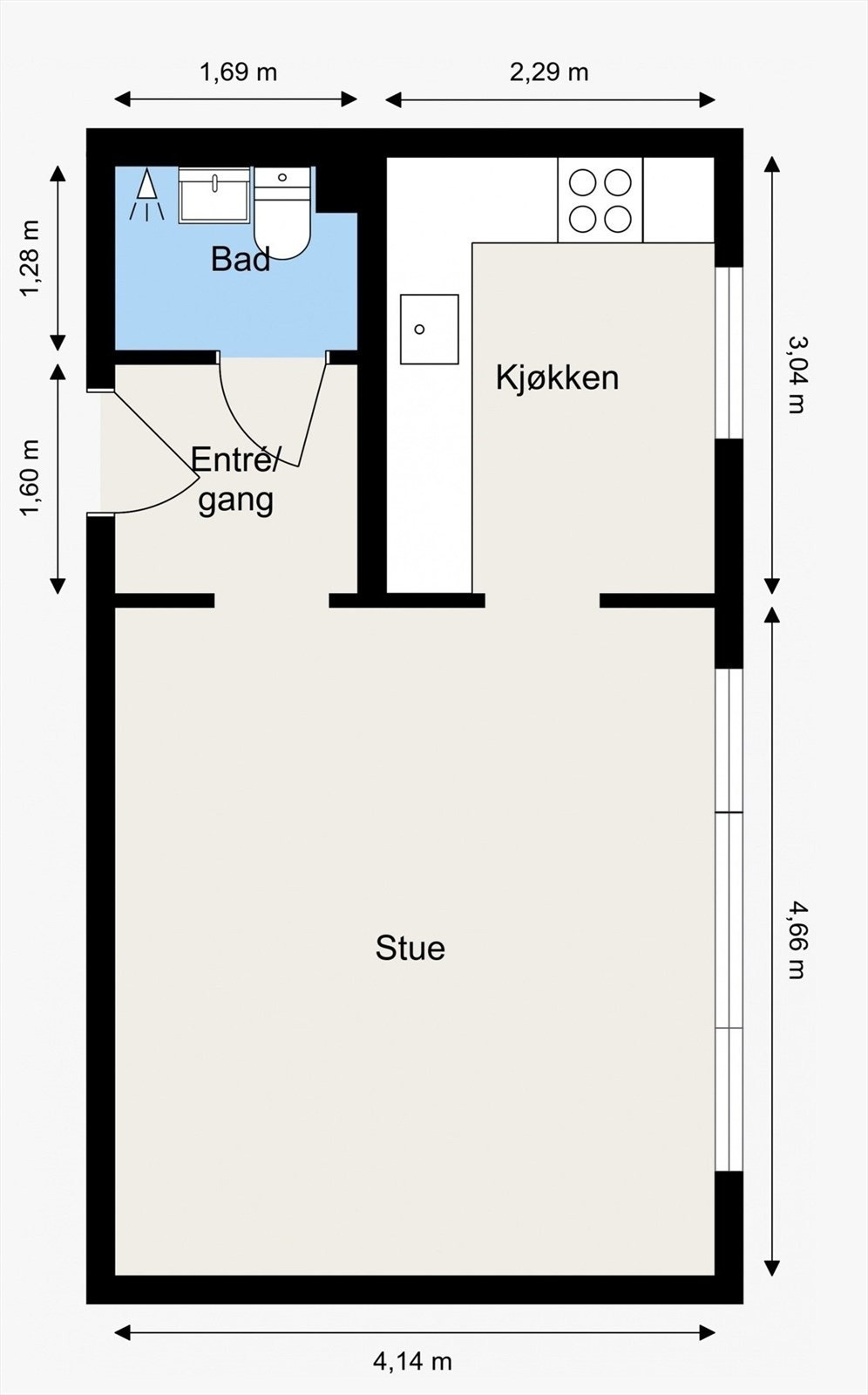 Plantegning. Galleribilde