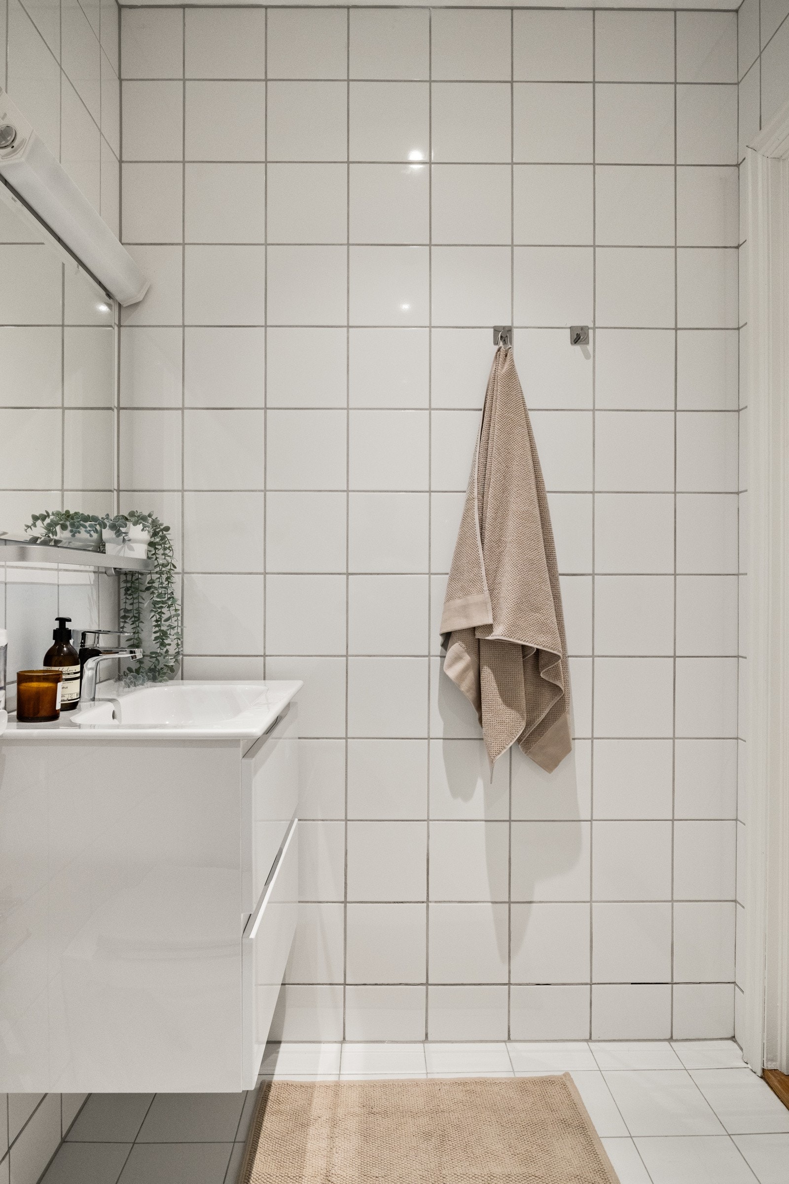 Også baderommet har god takhøyde. Galleribilde