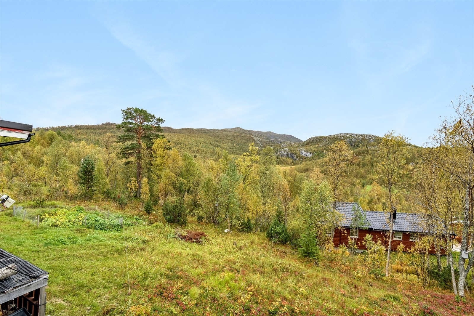 Utsikt fra veranda Galleribilde