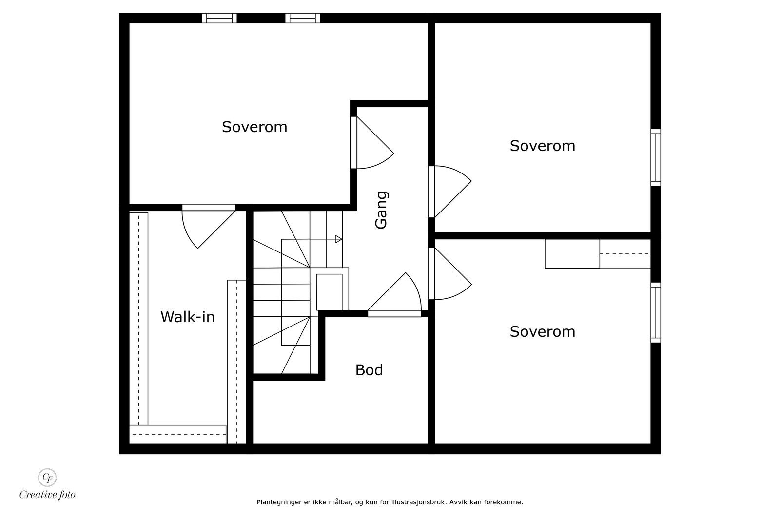 Plantegning 2. etasje. Galleribilde
