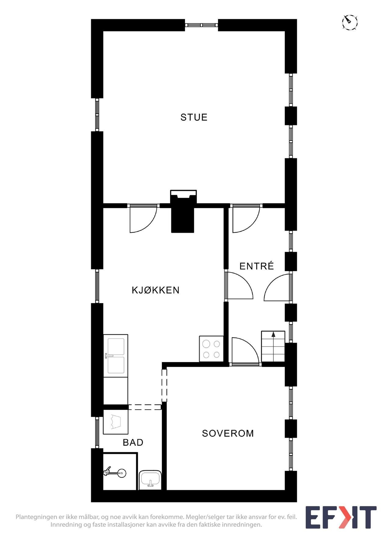 Planskisse Galleribilde