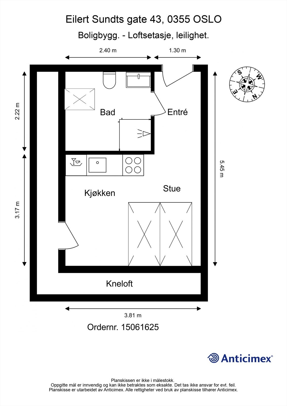 Plantegning. Galleribilde