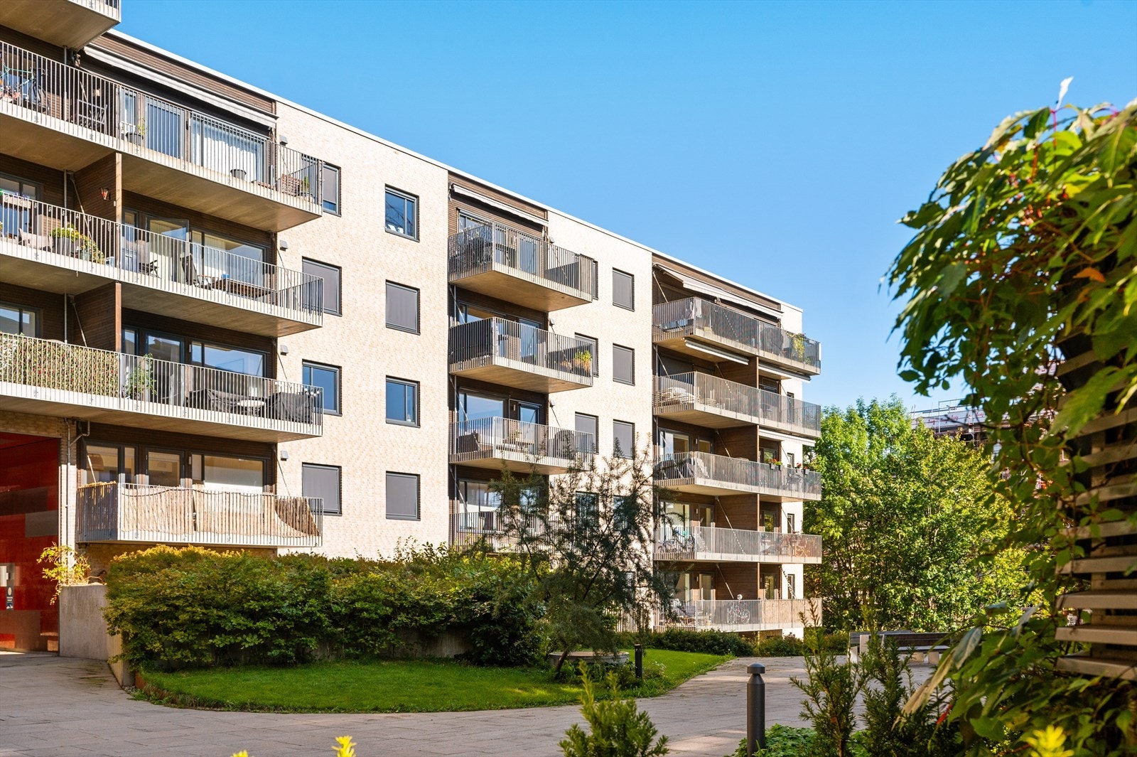 Fasadebilde av Sigurd Hoels vei 63. Galleribilde