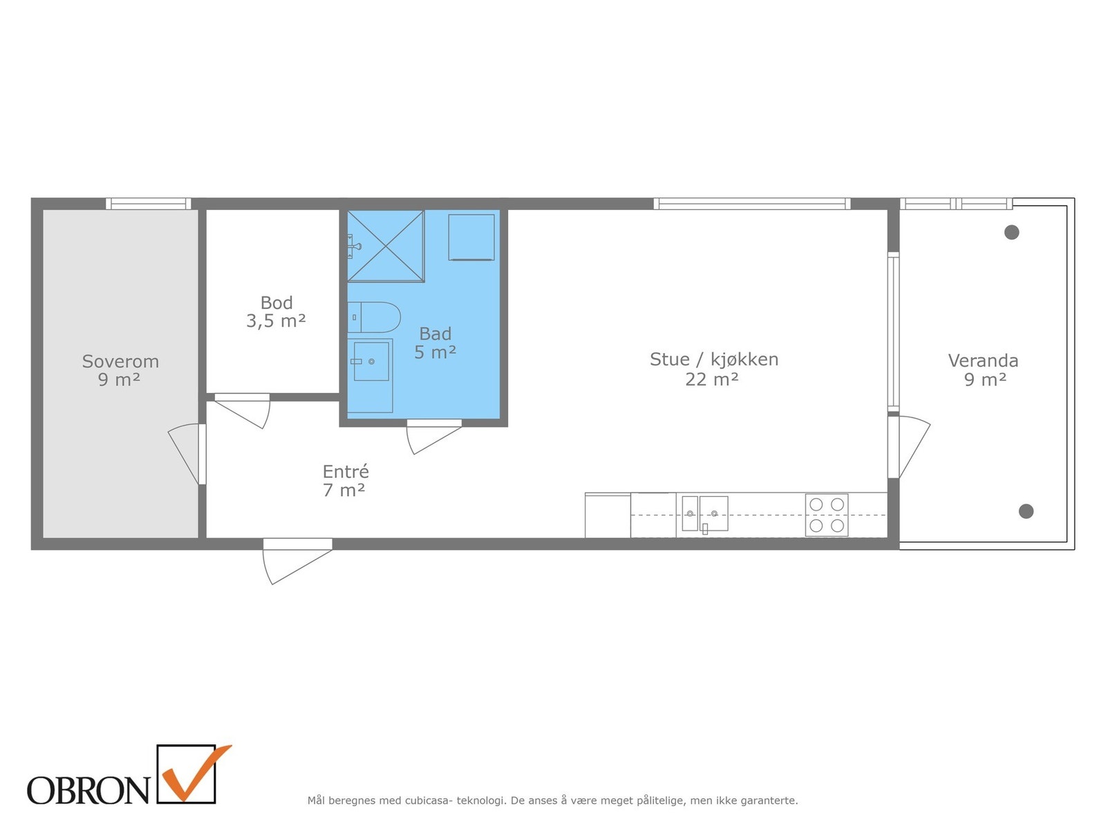 Planskisse. Galleribilde