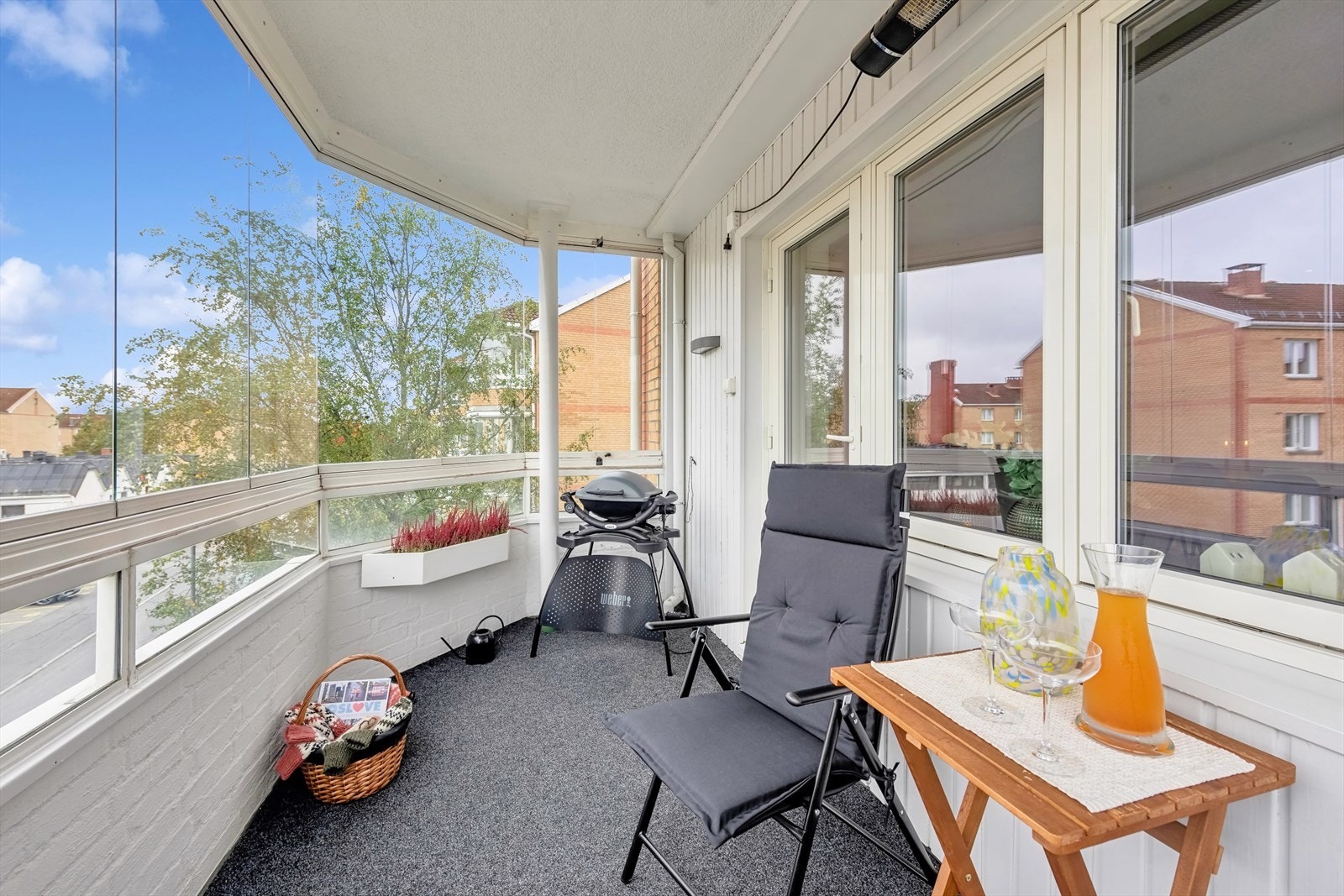 Det er tillatt å bruke elektrisk grill eller gassgrill Galleribilde