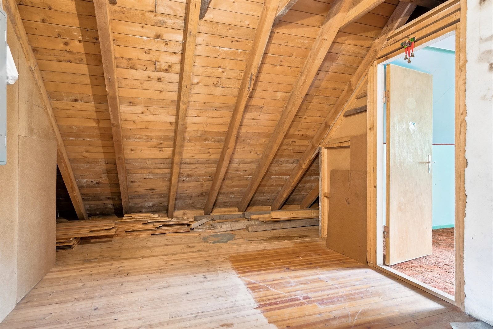 Gangen mellom soverommene er romslig, med bra utnyttelsespotensiale Galleribilde