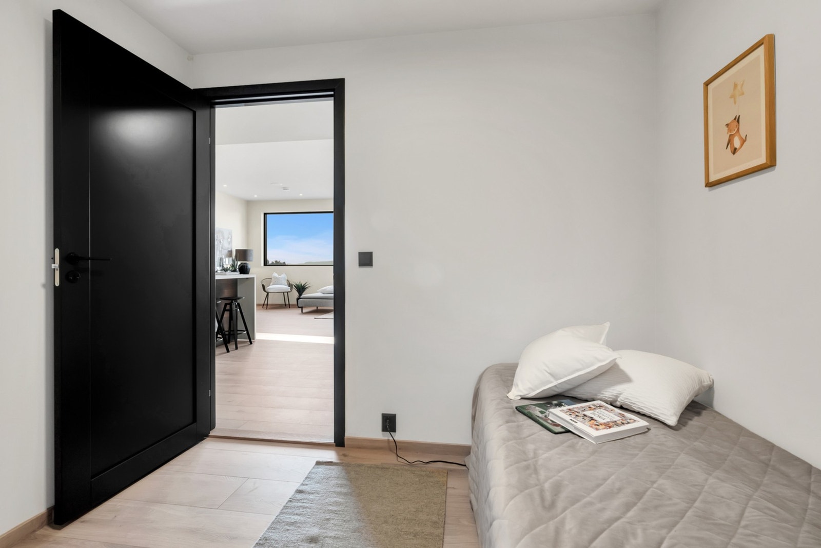 Boden er på 6,5 kvm. Galleribilde