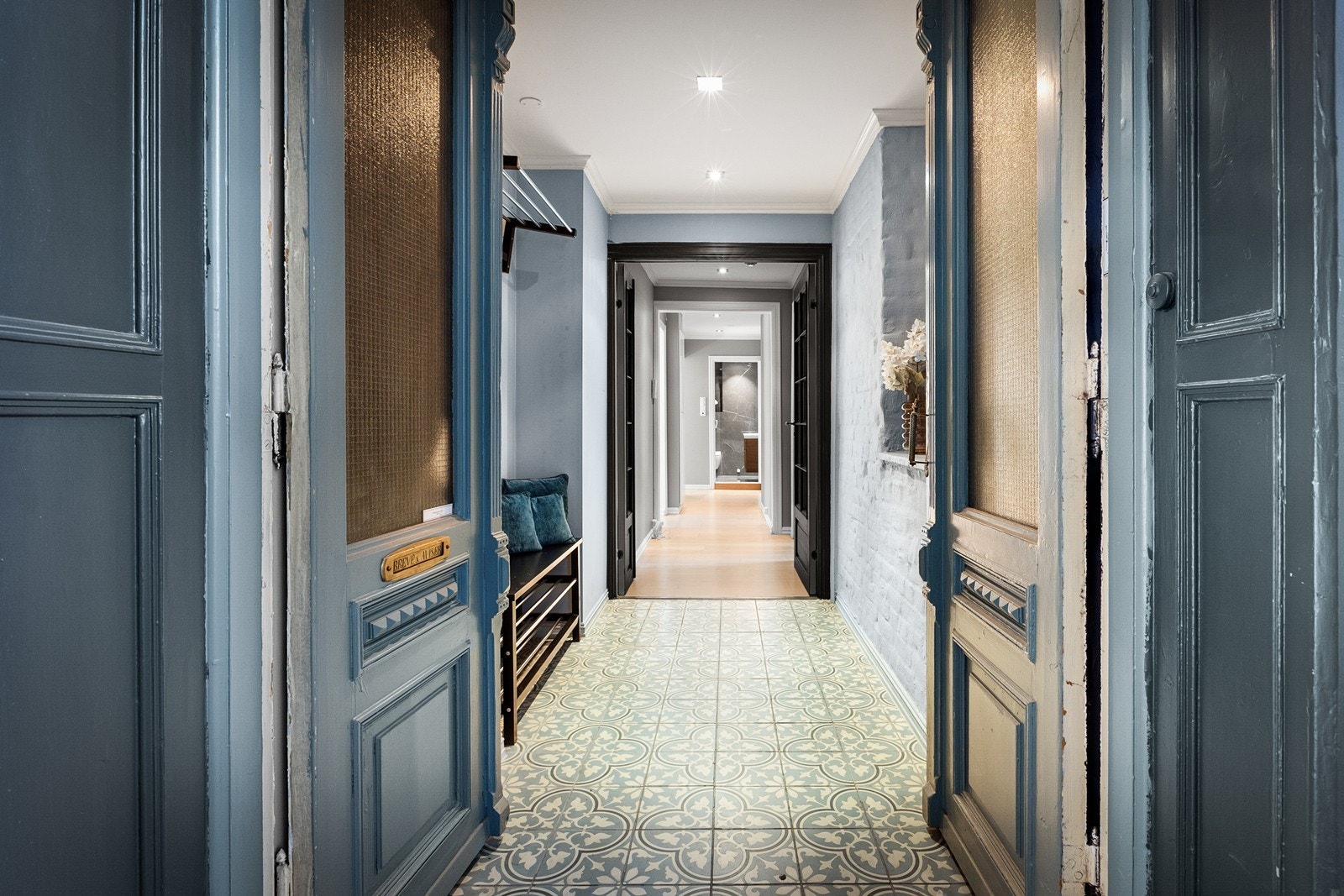 Hyggelig inngangsparti Galleribilde