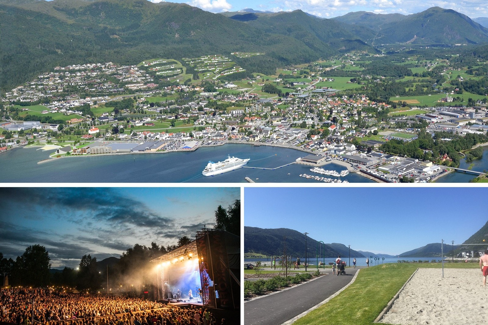 Gågate-Handel-Kafe-Malakoff er noko av det som skjer kun 15min frå Harpefossen Galleribilde