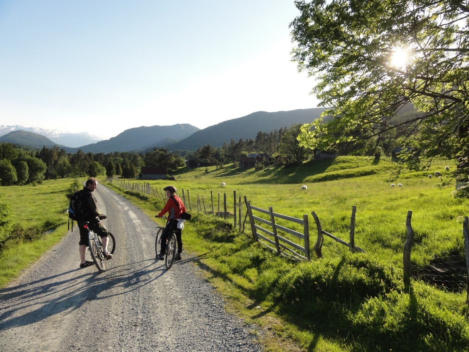 Gode sykkel og tur moglegheiter Galleribilde